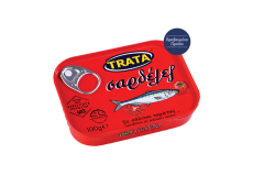 TRATA Sardinky v tomatové omáčce 100g
