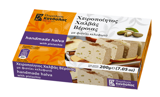 KANDYLAS Chalva s pistáciemi 200g