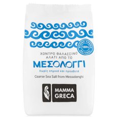 MAMMA GRECA Hrubá mořská sůl  400g