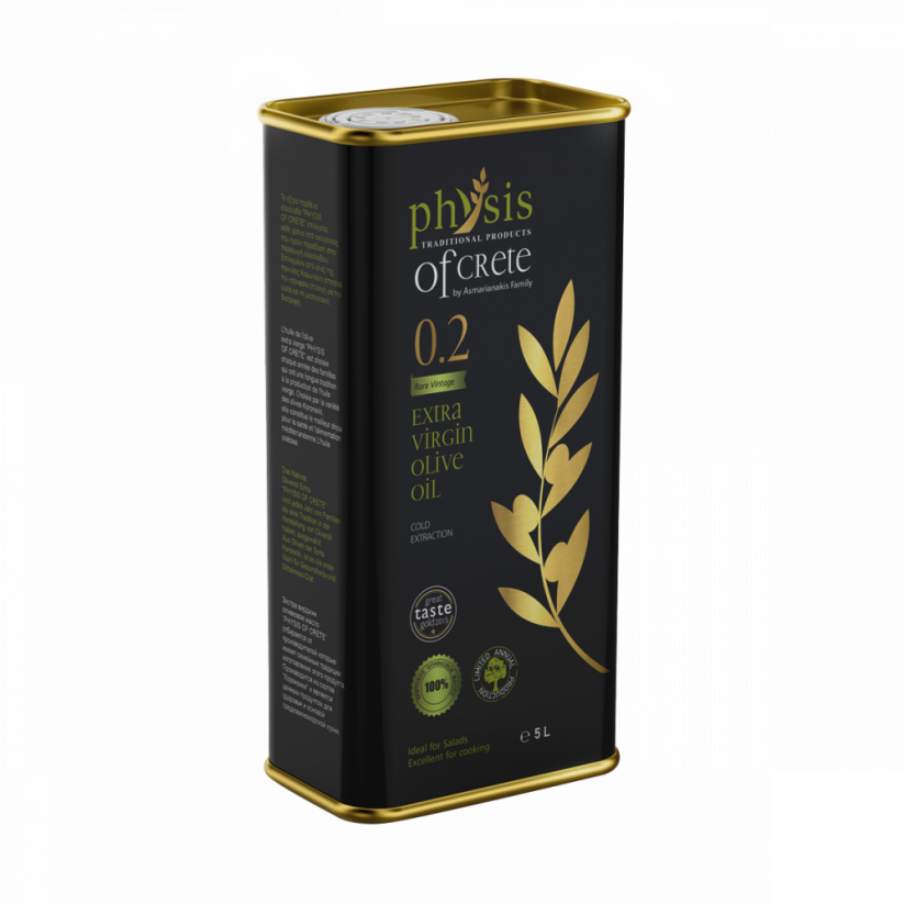 Physis of Crete  Extra panenský olivový olej 5l Acidita 0,2