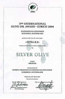 SITIA ORINO P.D.O. 0.3  Extra panenský olivový olej 500 ml