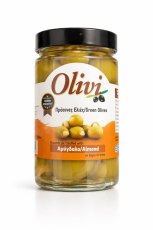NIKOLOPOULOS OLIVI - zelené olivy plněné mandlí n.w.200g