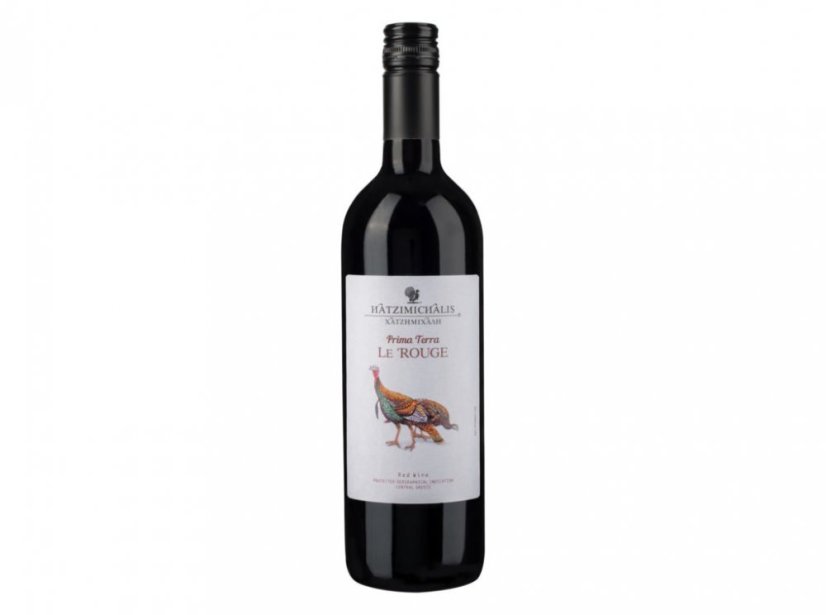 DOMAINE HATZIMICHALIS Prima Terrra Le Rouge  červené suché víno 750ml