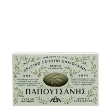 PAPOUTSANIS přírodní zelené mýdlo z olivového oleje 125g