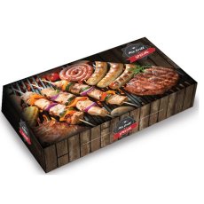 Papírová Alu krabice s potiskem Mix grill 23x14x5cm (10kg)