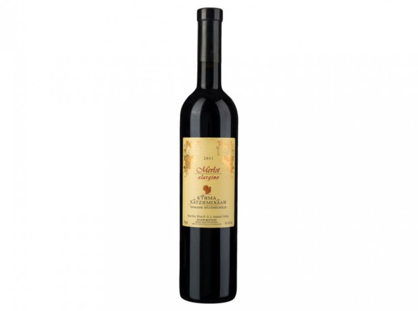 DOMAINE HATZIMICHALIS Merlot červené suché víno 750ml