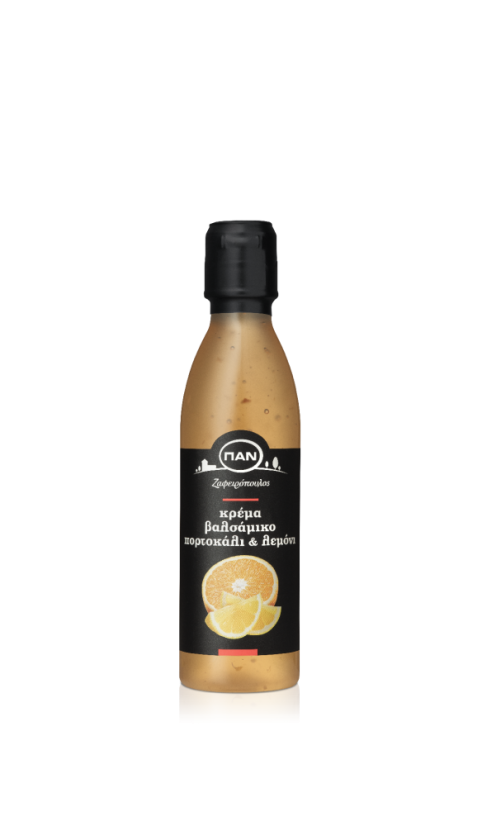 PAN Zafiropoulos Balzamikový krémový ocet citron a pomeranč 250ml