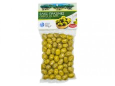 LAIOS zelené olivy s peckou 250g vacuum