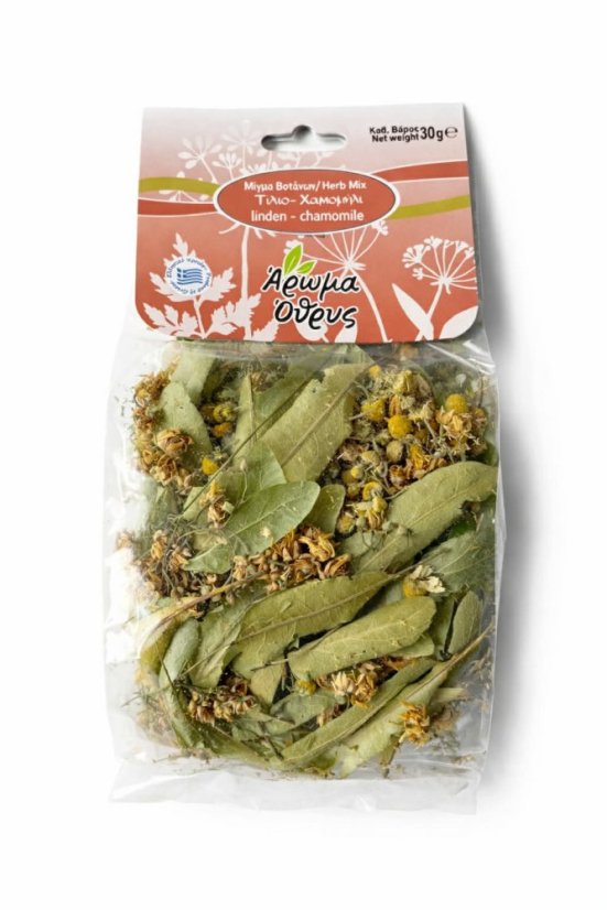 Aroma Othrys Mix bylin Linden / Chamomile, (Lipový květ a Heřmánek pravý) 30g Aroma Othrys Mix bylin Linden / Chamomile, (Lipový květ a Heřmánek pravý) 30g
