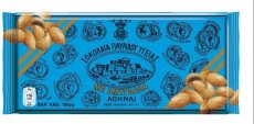 PAVLIDIS hořká čokoláda (43% kakao) s mandlemi 100g