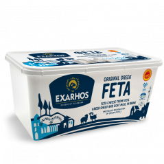 EXARHOS Sýr Feta 2 kg P.D.O.  v nálevu - plastová vanička