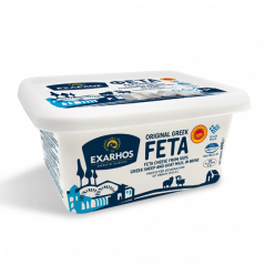 EXARHOS Sýr Feta 400g P.D.O. v nálevu - plastová vanička