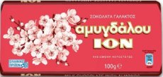 ION mléčná čokoláda mandlová 100g