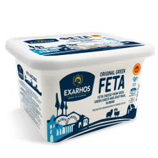 EXARHOS Sýr Feta 1kg P.D.O.  v nálevu - plastová vanička