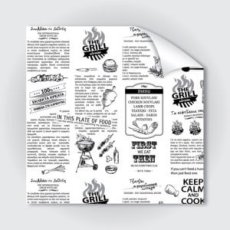 Nepromastitelný papír Bílý s potiskem 30x20 (10kg)