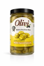 NIKOLOPOULOS OLIVI - zelené olivy plněné citronovou kůrou n.w.200g