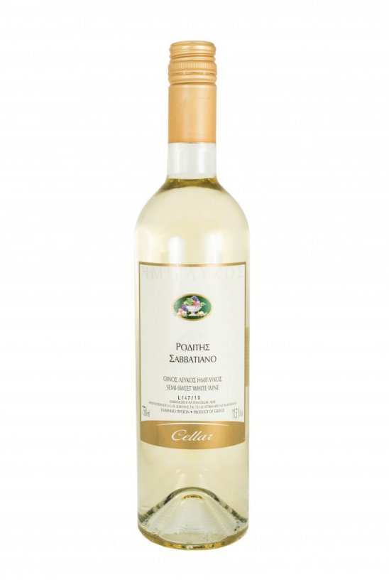 Roditis Savvatiano bílé víno polosladké 750ml