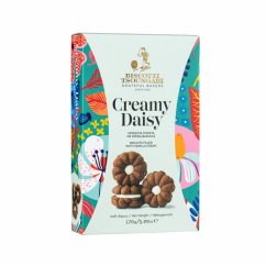 BISCOTTI Creamy Daisy sušenky plněné vanilkovým krémem 170g