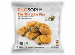 FILOSOPHY - Mini spiral Feta Cheese  - špenát 500g