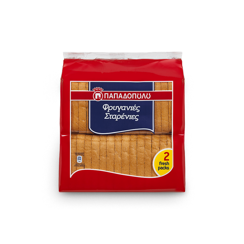 Papadopoulou pšeničné suchary "friganies" 255g