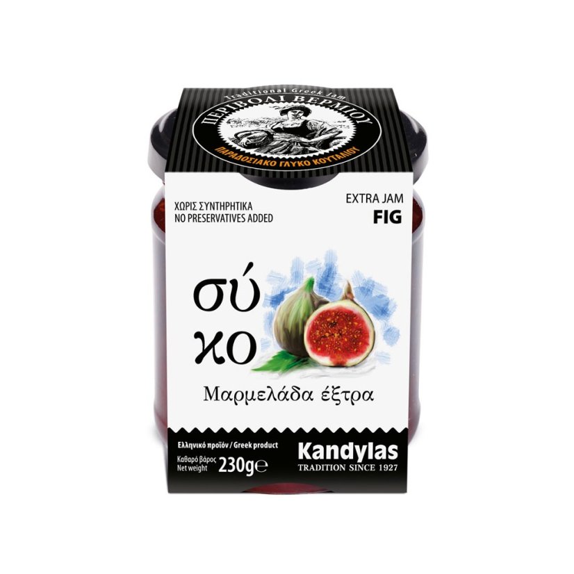 KANDYLAS Fíkový džem extra 230g KANDYLAS Fíkový džem extra 230g