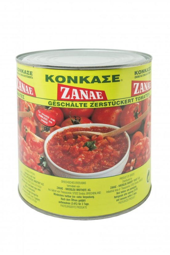 ZANAE Konkase - krájená rajčata 2,5kg