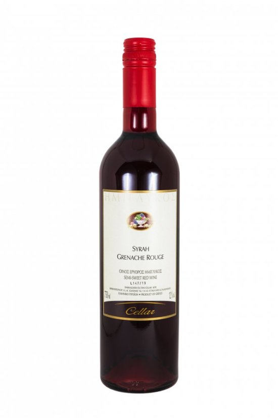 Syrah Grenache Rouge červené víno polosladké 750ml