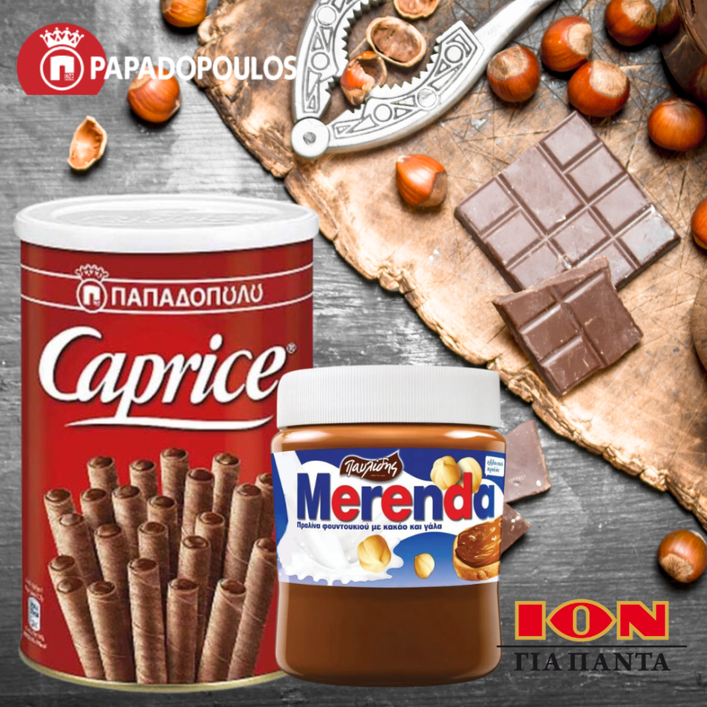 Čokolády, Sušenky, Merenda a Caprice - PAVLIDIS