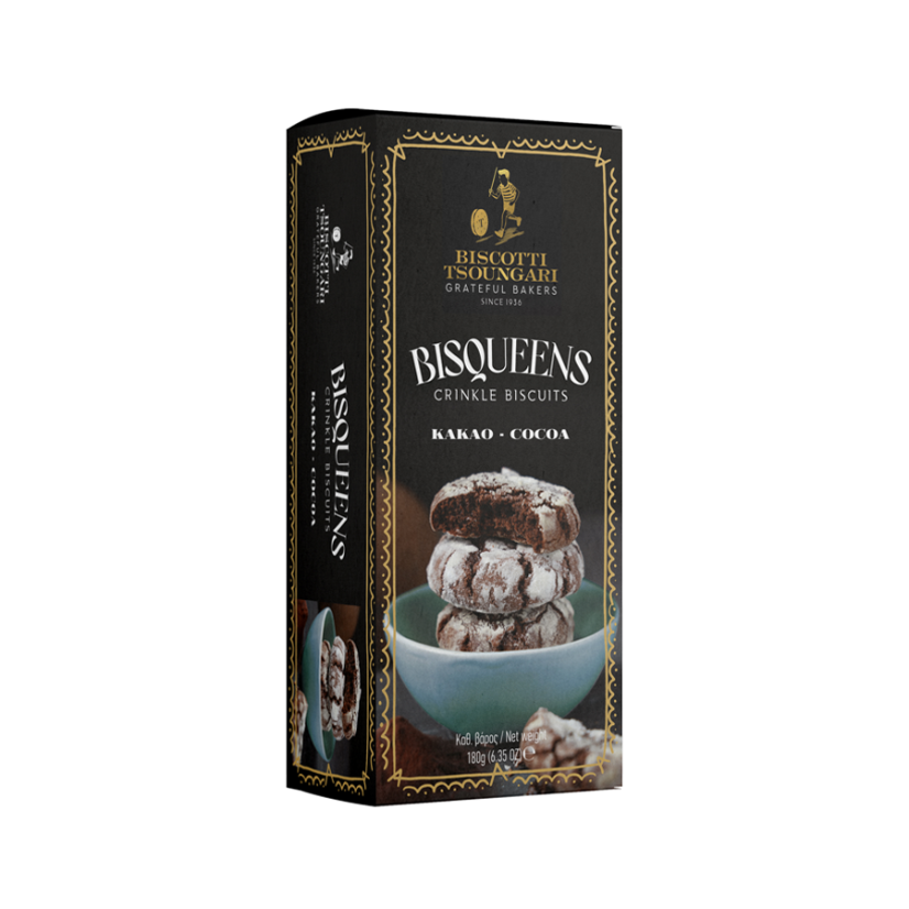 BISQUEENS brownie sušenky kakaové 180g