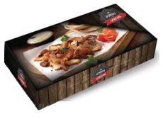 Papírová Alu krabice s potiskem Gyros 22,5x12x4,5cm (10kg)