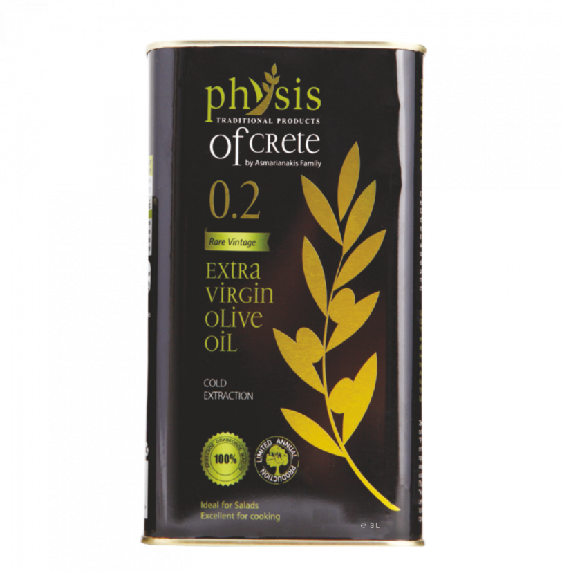 Physis of Crete  Extra panenský olivový olej 3l Acidita 0,2