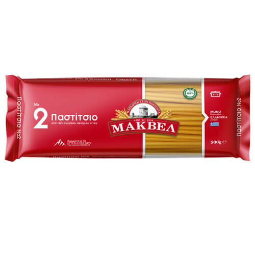 MAKVEL Pasticio No.2  - makarony   500g