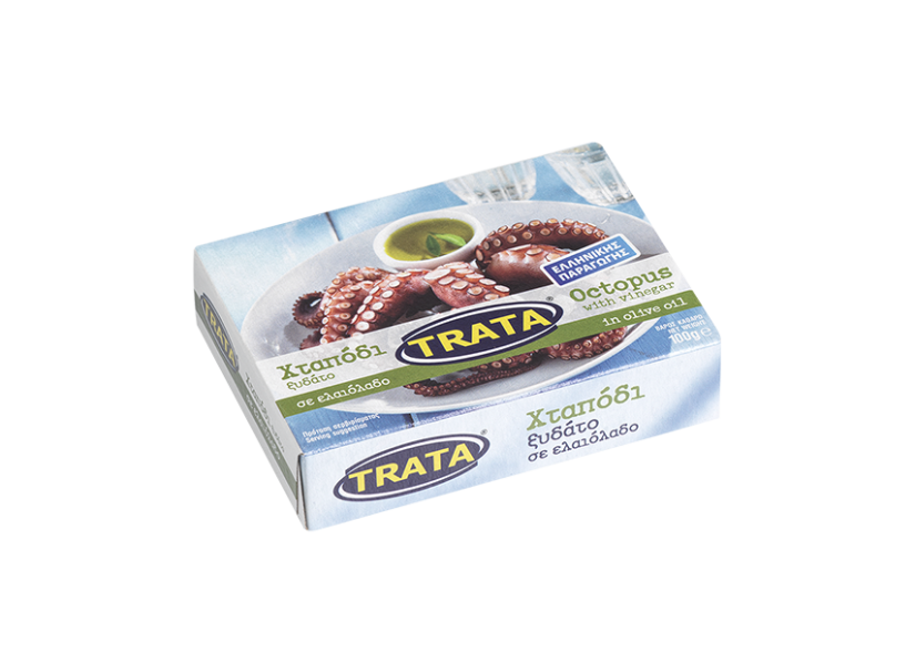 TRATA chobotnice v octovém nálevu s olivovým olejem 100g
