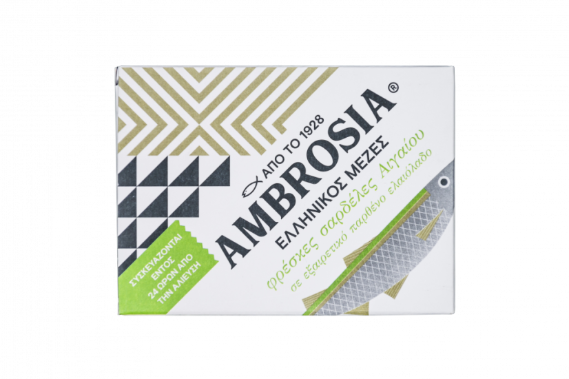 AMBROSIA Sardinky v extra panenském olivovém oleji 95g