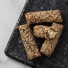 BISCOTTI Markolato křupavé rolky plněné krémem Tahini 170g